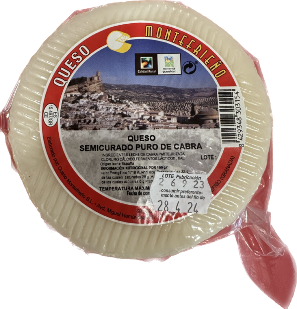 Queso de Cabra semicurado montefrieño