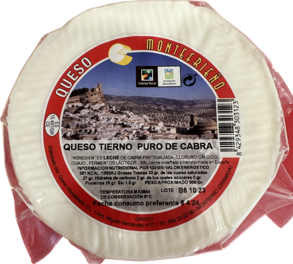 Queso de Cabra tierno montefrieño