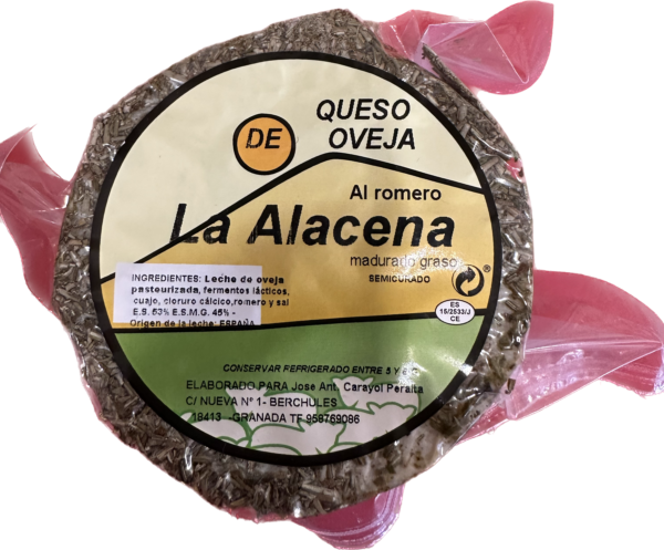 Queso de Oveja al tomillo La Alacena