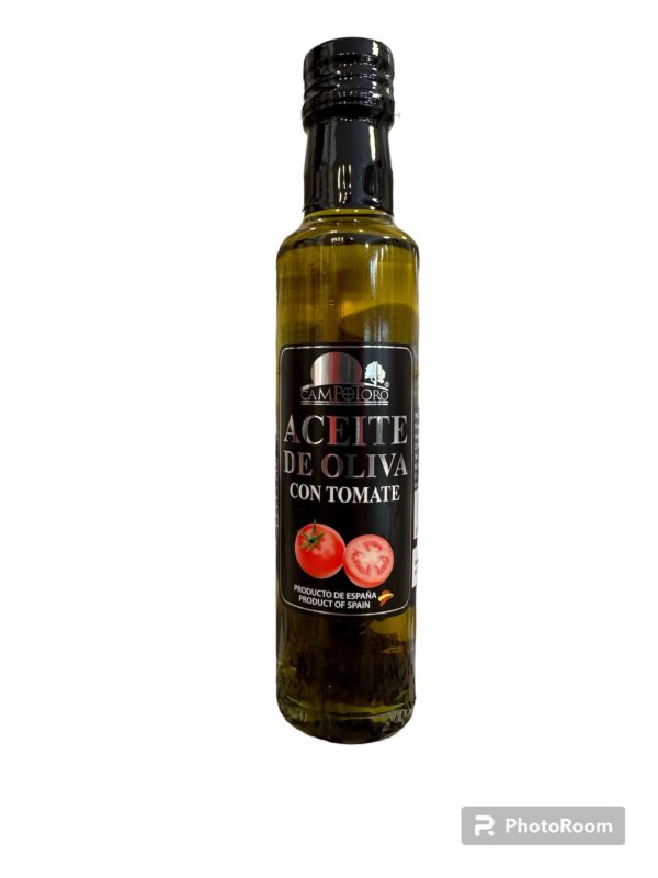 Aceite de oliva virgen extra con tomate (250 ML)