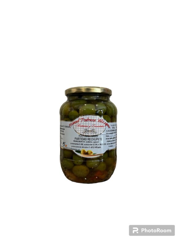 Aceitunas partidas rechupete (850g)